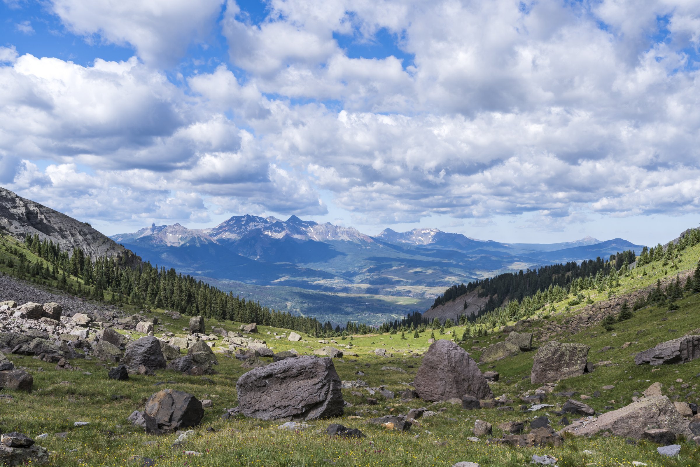 Glacier Field Landscape